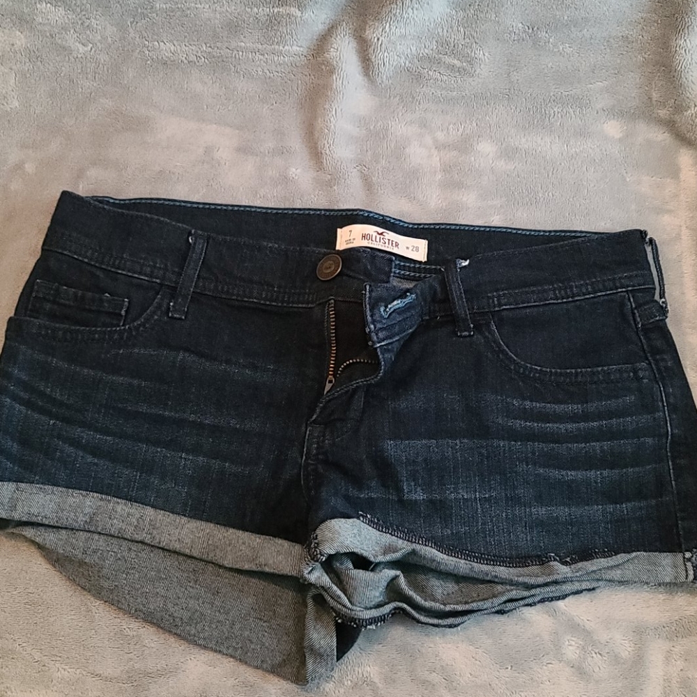 Hollister jean shorts